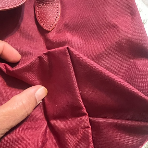 Longchamp le pliage club tote -Red Garnet - Picture 13 of 15